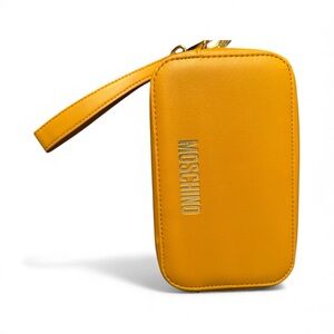 MOSCHINO Yellow Wristlet Pouch – Exclusive China Airlines Edition